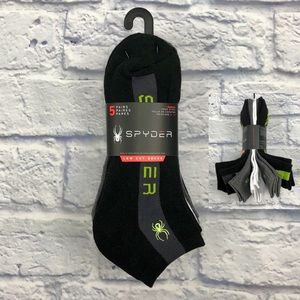 🕷Spyder Low Cut Absorb Tek Socks | 5 Pairs